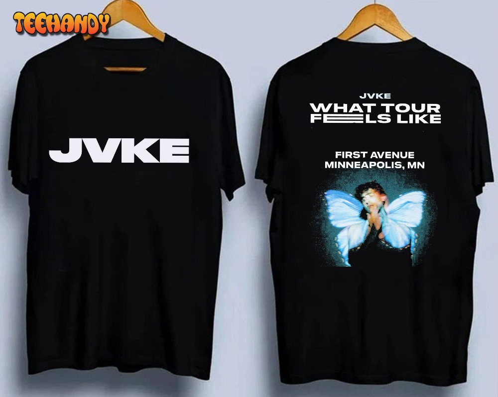 Jvke Tour What Tour Feels Like 2023 Double Side Shirt