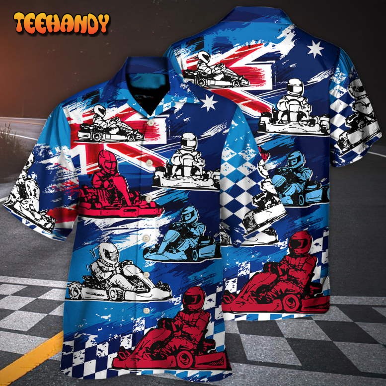 Kart Racing Winner Champion Hawaiian Shirt