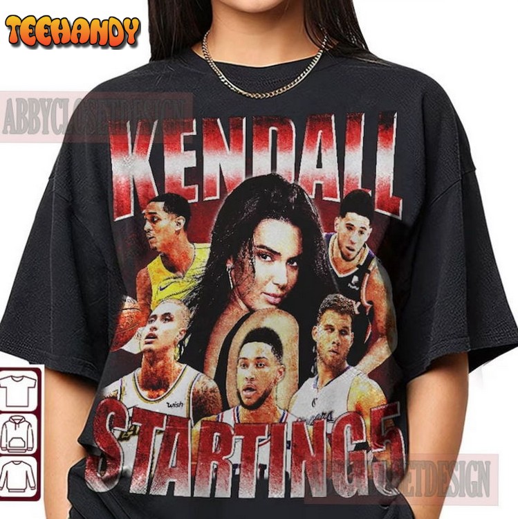 Kendall Starting Five Bootleg 90s Vintage T-Shirt