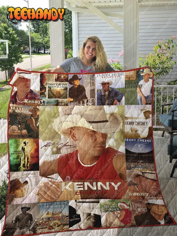 Kenny Chesney 3D Customized Quilt Blanket