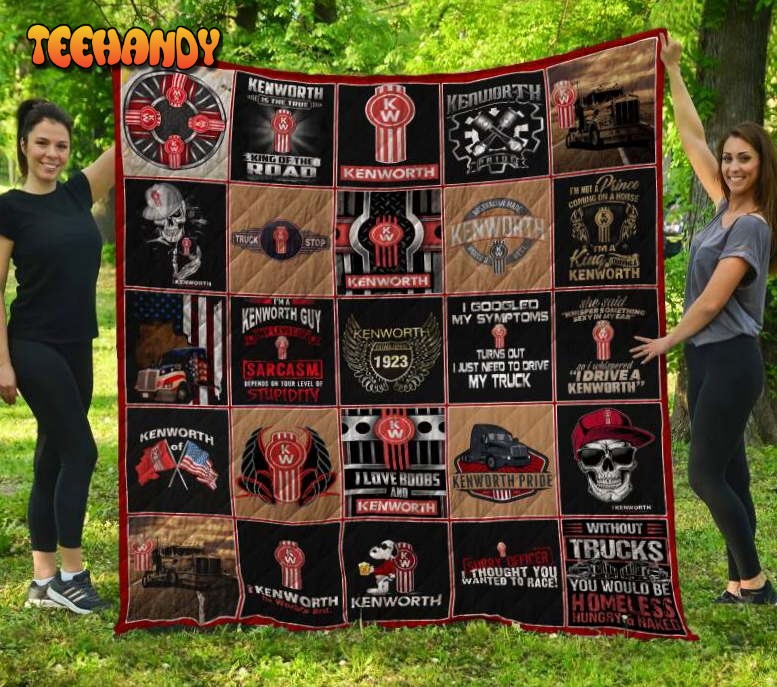 Kenworth 3D Customized Quilt Blanket