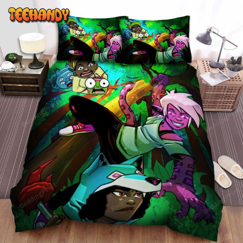 Kipo And The Age Of Wonderbeasts Kipo Friends In The Jungle Bedding Sets