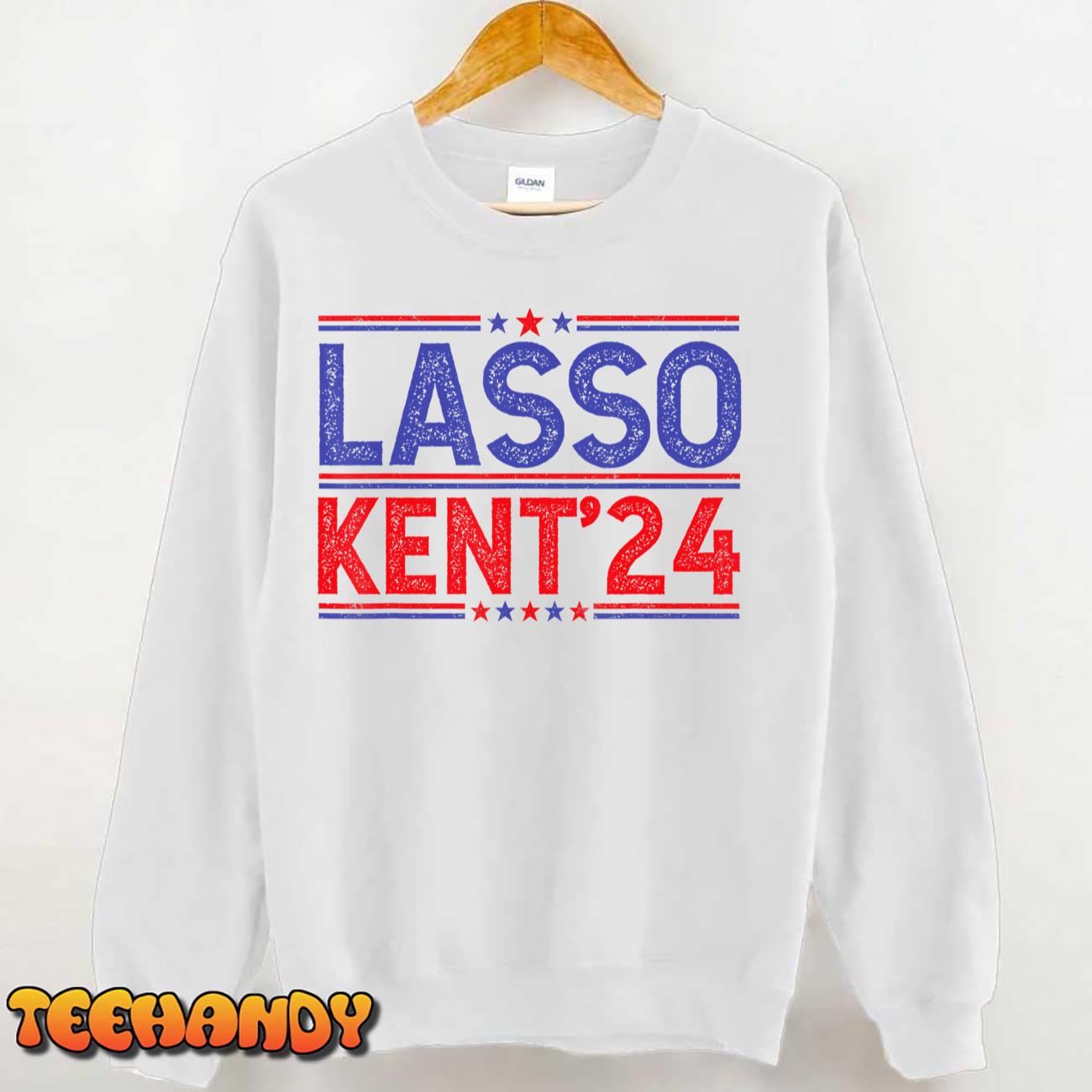 Lasso Kent’ 24 Funny Usa Flag Sports 4th of July Election T-Shirt
