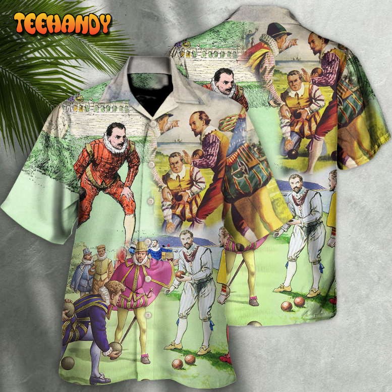 Lawn Bowling History Of Lawn Bowling Amazing Hawaiian Shirt