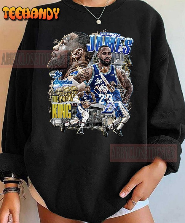 LeBron James Classic Retro Shirt – LeBron James 90s Vintage T-Shirt