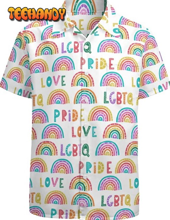 Lgbtq Pride Hawaiian Shirt Pride Month Clothing Gay Apparel Hawaii 3D T Shirt