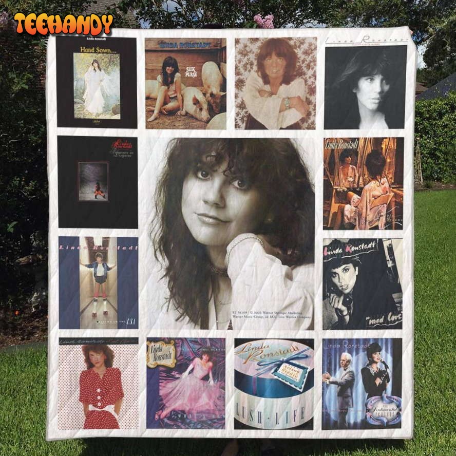 Linda Ronstadt 3D Customized Quilt Blanket