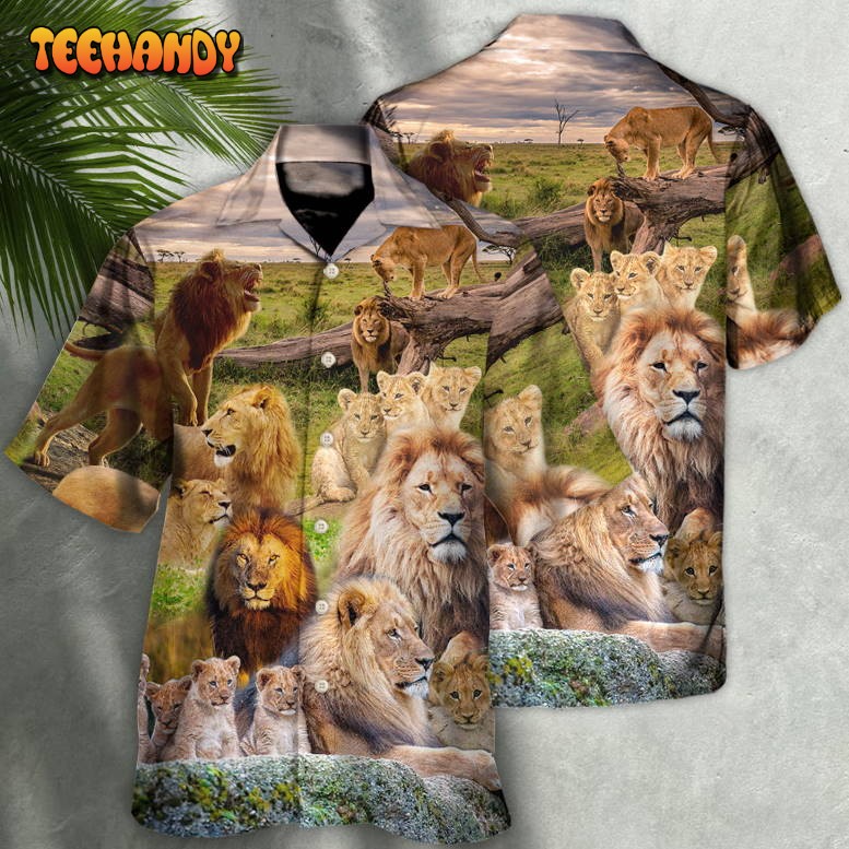 Lion Never Roars After A Kill Hawaiian Shirt