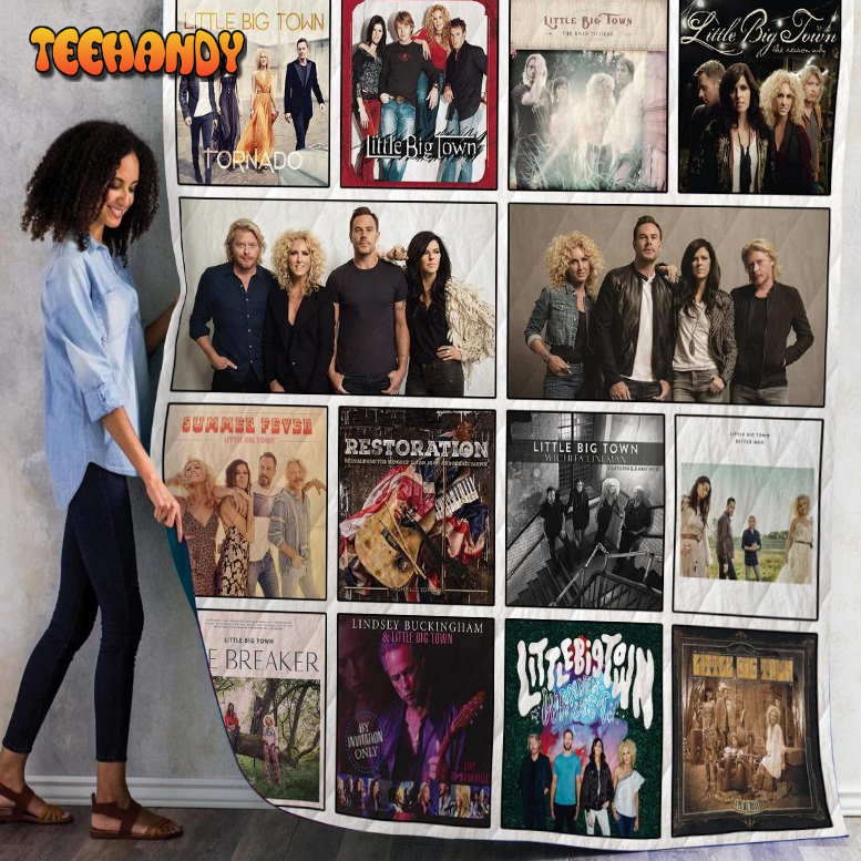 Little Big Town Albums 3D Customized Quilt Blanket