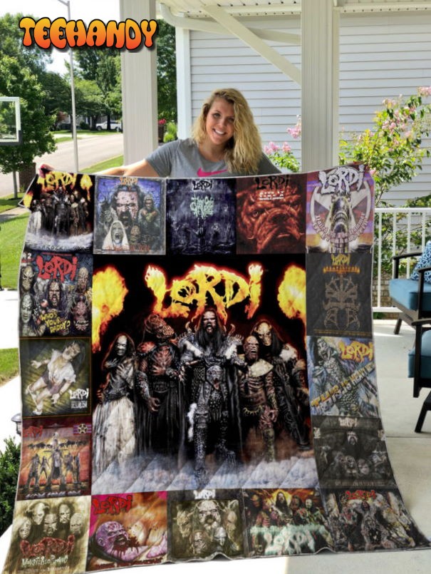 Lordi 3D Customized Quilt Blanket