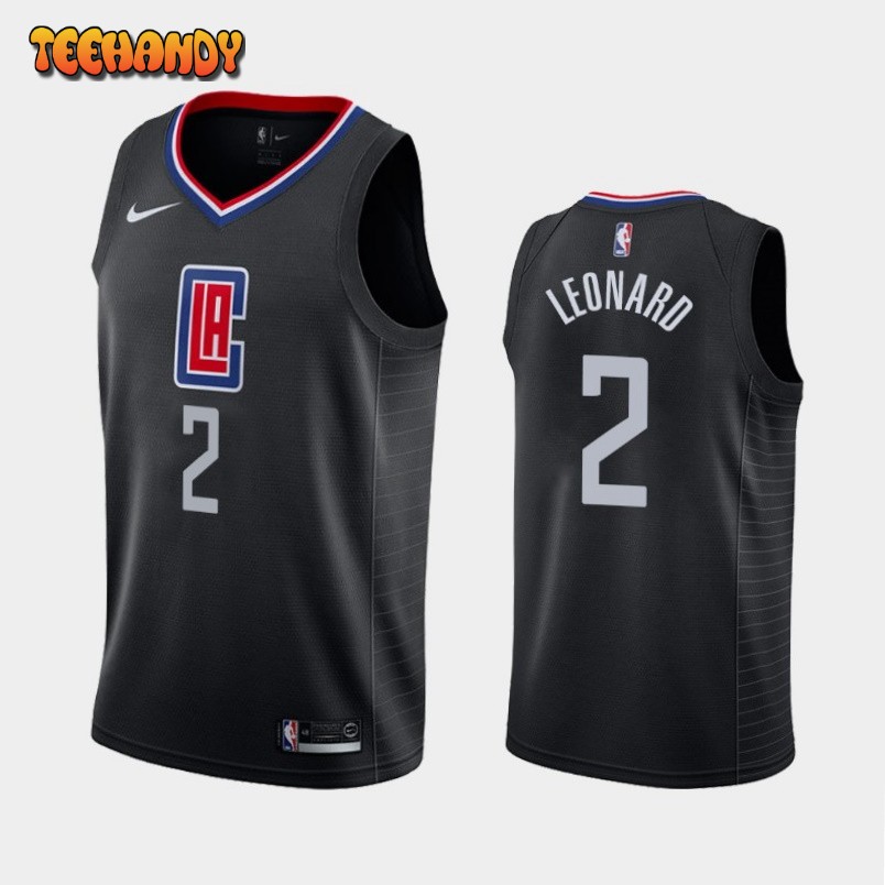 Los Angeles Clippers Kawhi Leonard Black Statement Jersey