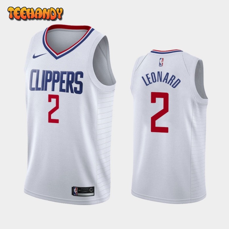 Los Angeles Clippers Kawhi Leonard White Association Jersey