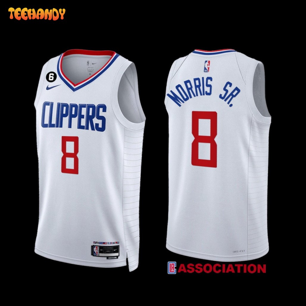 Los Angeles Clippers Marcus Morris Sr. 2022-23 Edition Jersey