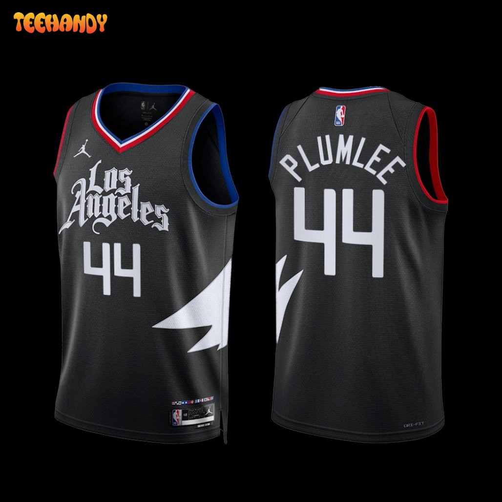 Los Angeles Clippers Mason Plumlee 2022-23 Edition Jersey Black