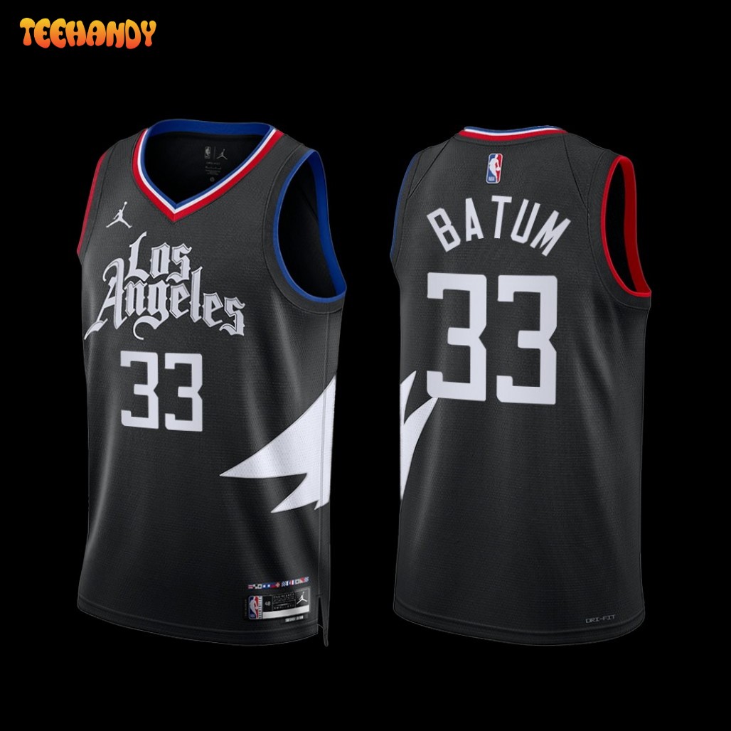 Los Angeles Clippers Nicolas Batum 2022-23 Edition Jersey Black