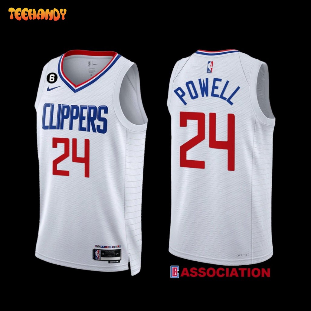 Los Angeles Clippers Norman Powell 2022-23 Edition Jersey White