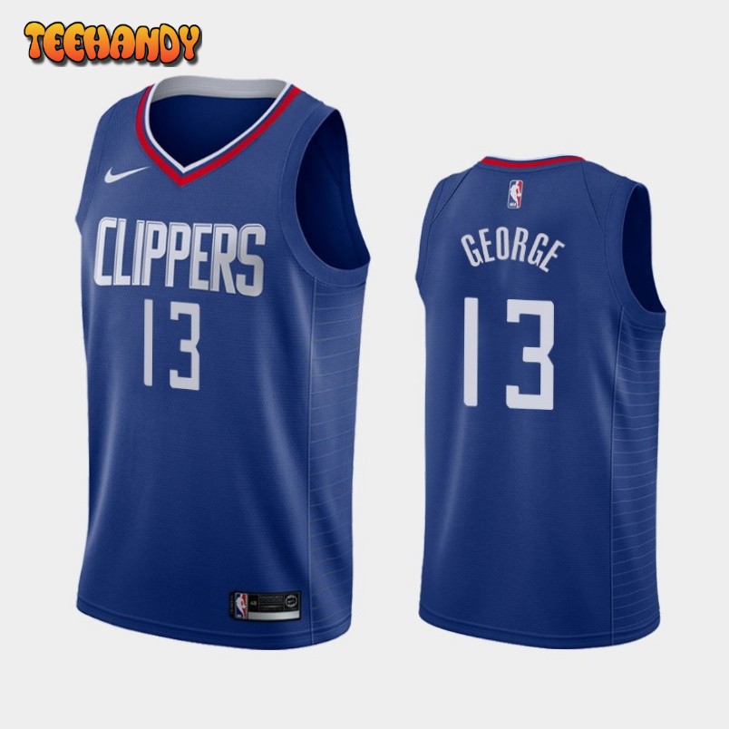 Los Angeles Clippers Paul George Blue Icon Jersey