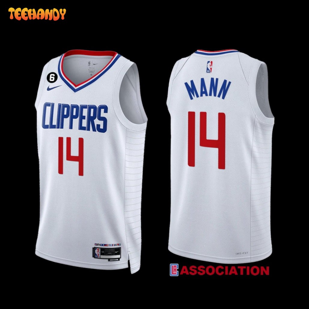 Los Angeles Clippers Terance Mann 2022-23 Association Edition Jersey White