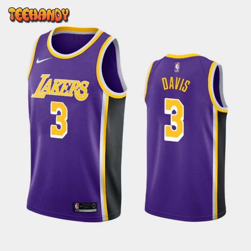 Los Angeles Lakers Anthony Davis Purple Statement Jersey