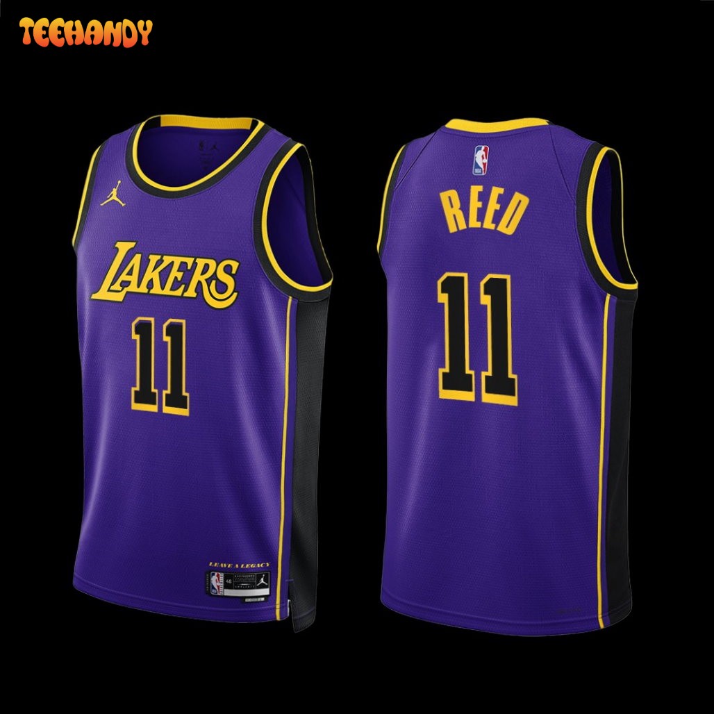 Los Angeles Lakers Davon Reed 2022-23 Statement Edition Jersey Purple