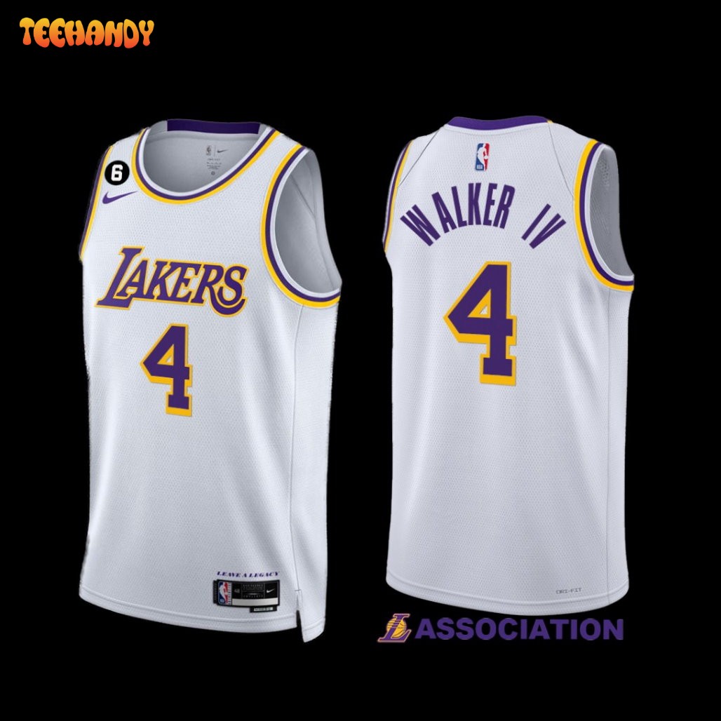 Los Angeles Lakers Lonnie Walker IV 2022-23 Purple Jersey