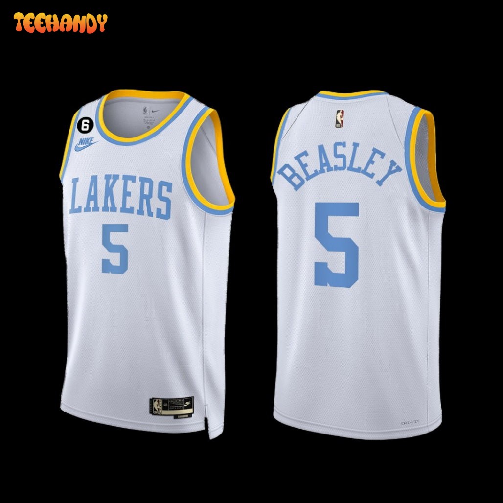 Los Angeles Lakers Malik Beasley 2022-23 Classic Edition Jersey White