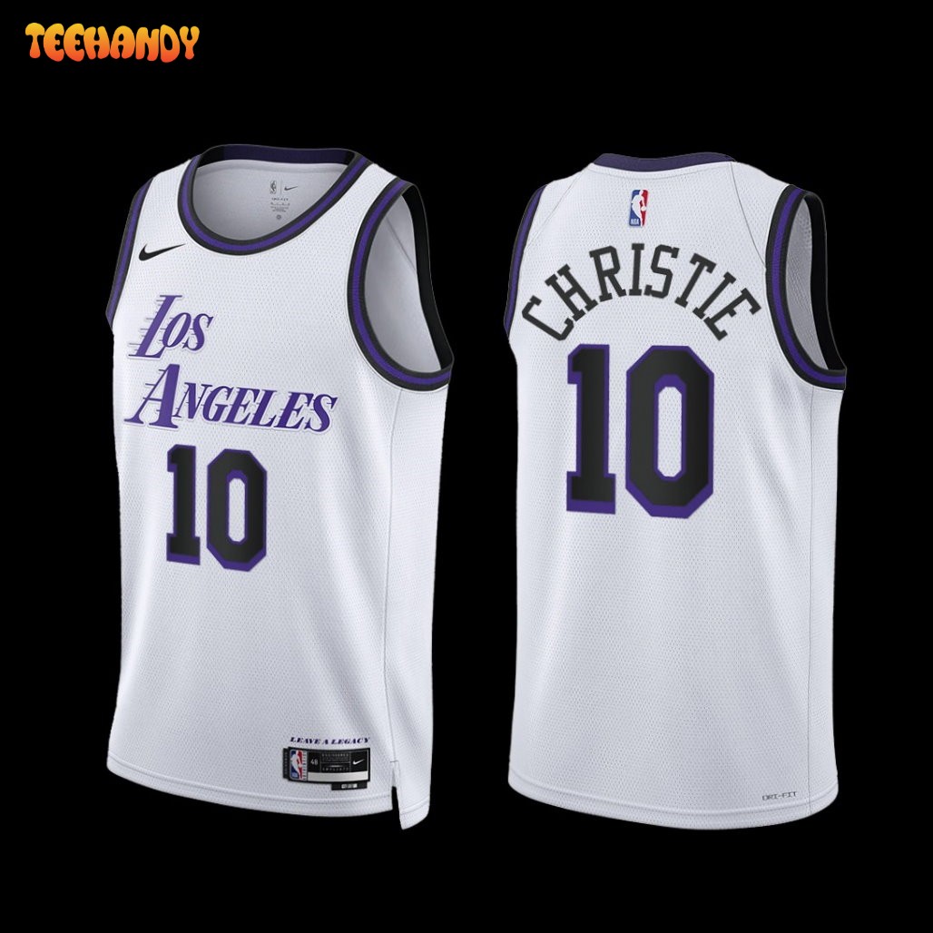 Los Angeles Lakers Max Christie 2022-23 City Edition Jersey White