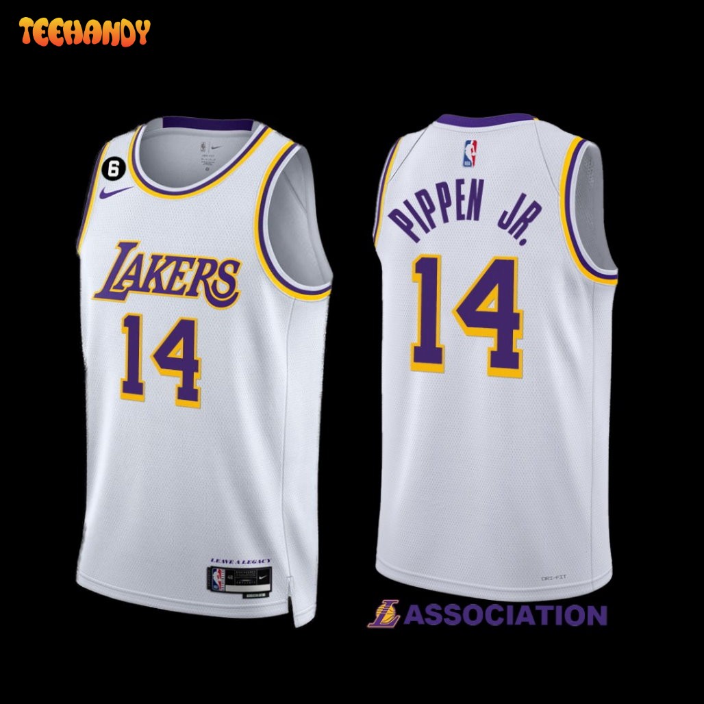 Los Angeles Lakers Scotty Pippen Jr. 2022-23 White Association Edition Jersey