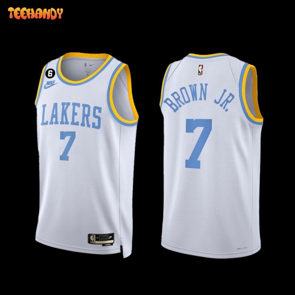 Los Angeles Lakers Troy Brown Jr. 2022-23 Classic Edition Jersey White