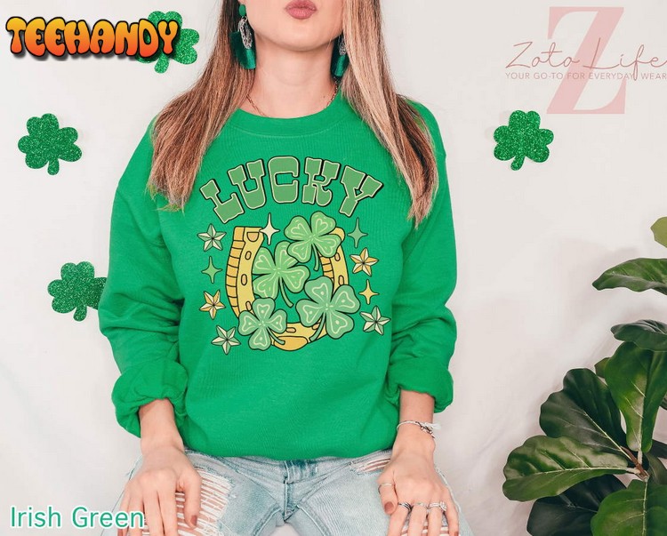 Lucky 4 Leaf Clover St Patrick’s Day T-Shirt