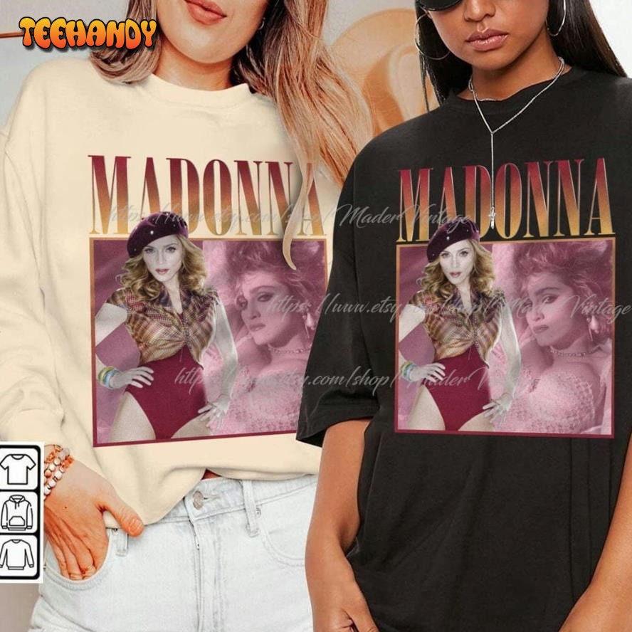 Madonna Vintage 90s 2023 Four Decades Tour Shirt