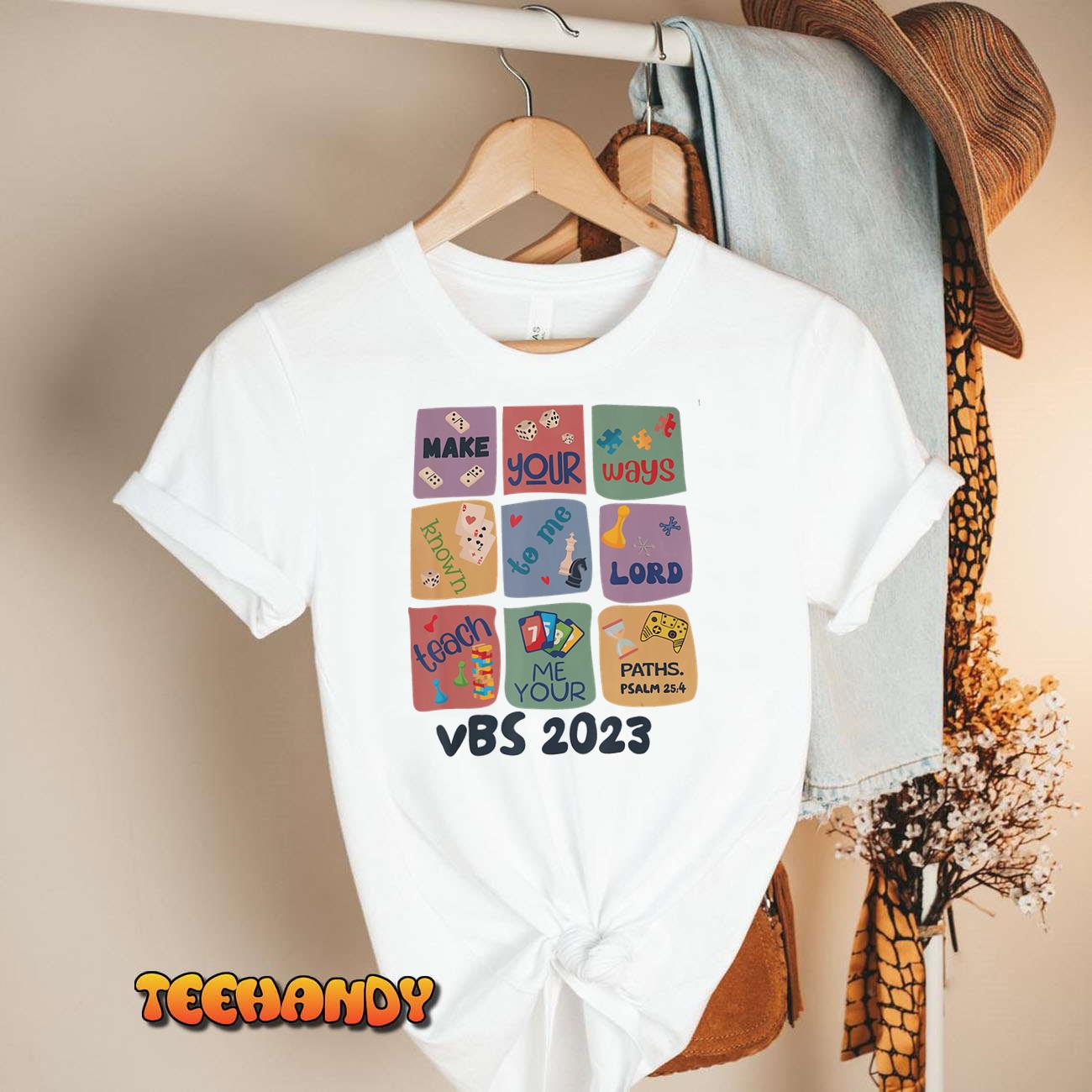 Make Your Ways Known To Me Lord VBS Twists And Turns 2023 T-Shirt