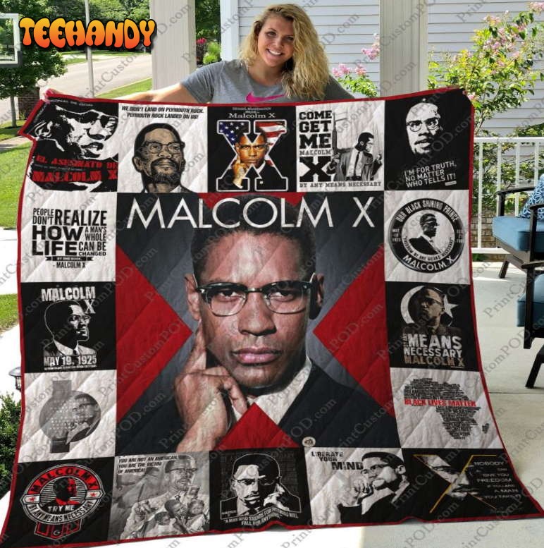 Malcolmfor Fans 3D Quilt Blanket