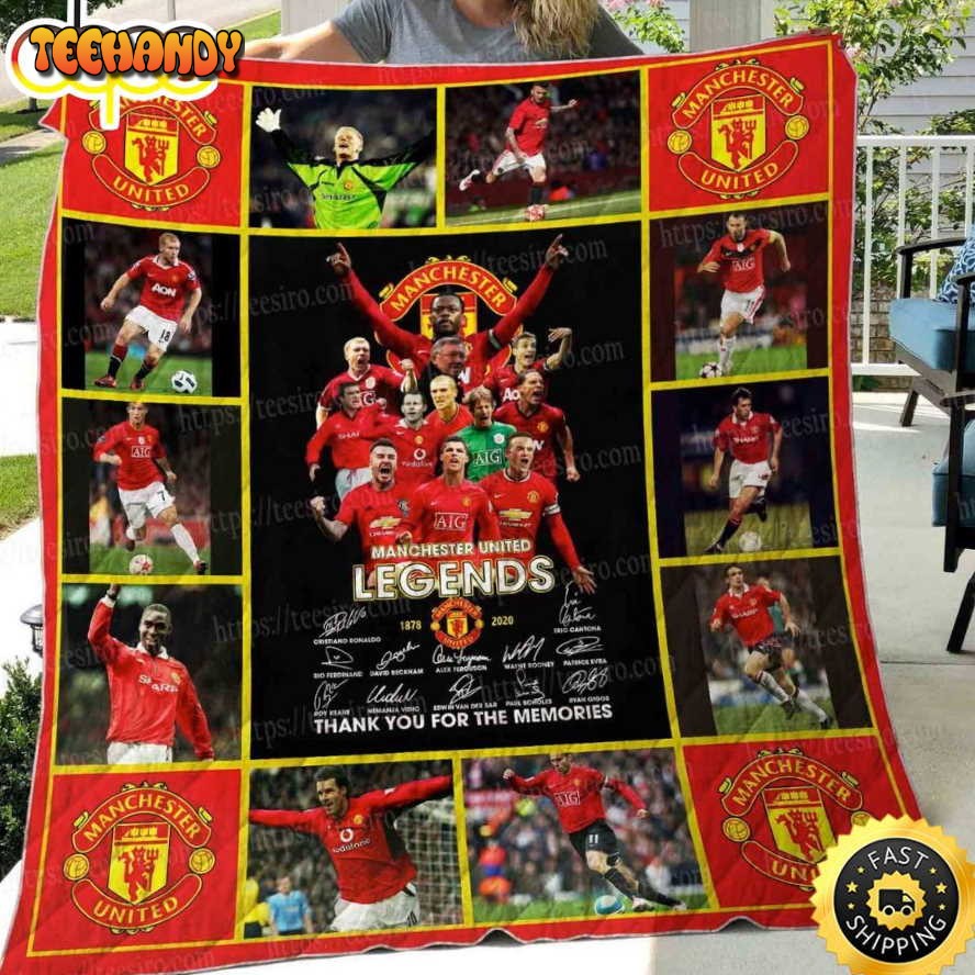 Manchester United All Season Football Christmas Blanket