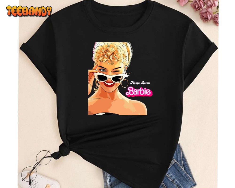 Margot Robbie Vintage Retro Shirt, Margot Robbie Shirt