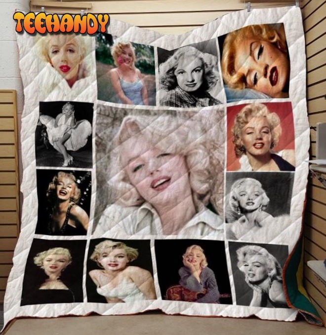 Marilyn Monroe 3D Customized Quilt Blanket