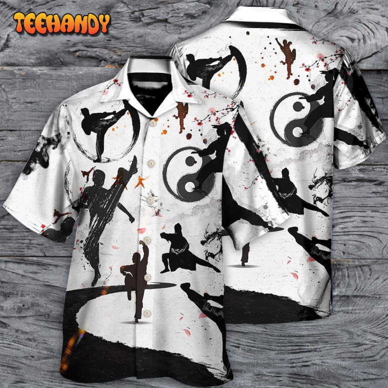 Martial Arts Kung Fu Surely Not Everybody Was Kung Fu Fighting Hawaiian Shirt