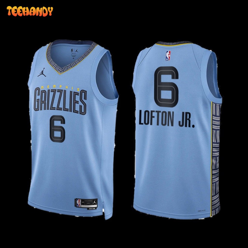 Memphis Grizzlies Kenneth Lofton Jr. 2022-23 Statement Edition Blue Jersey