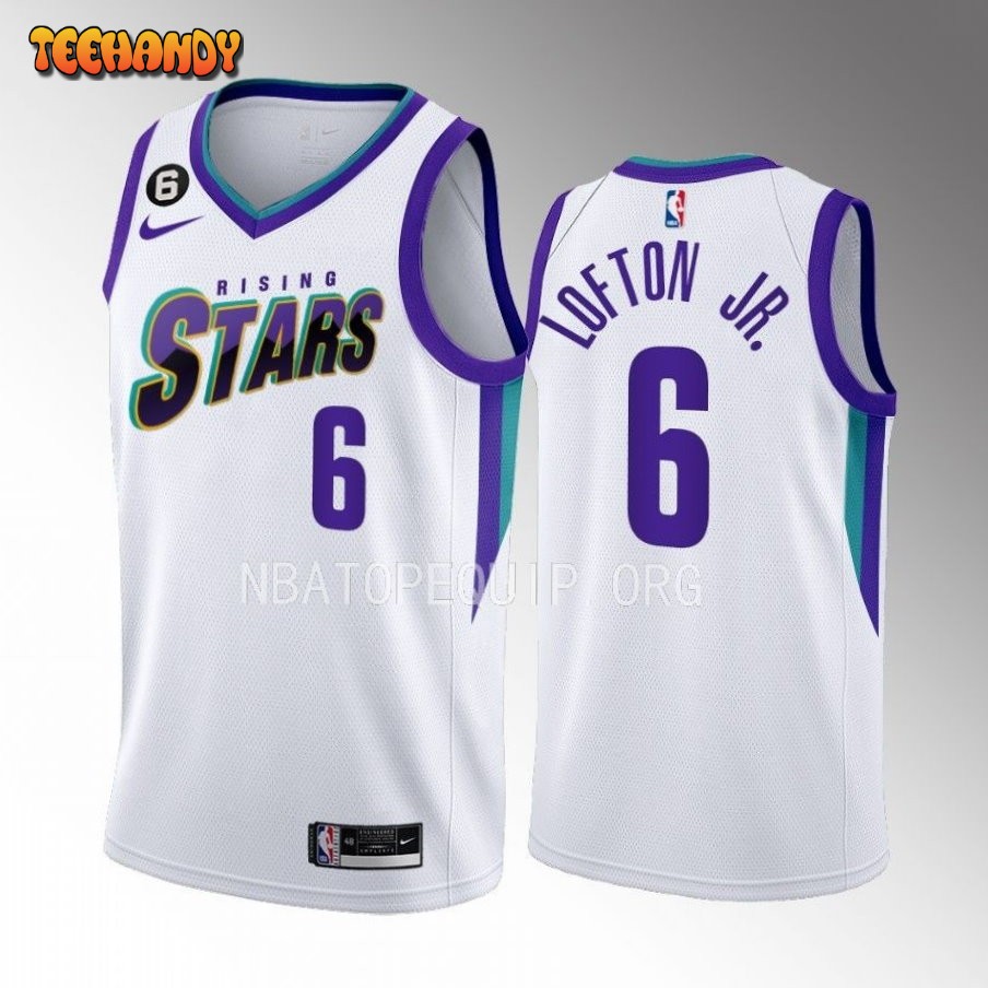 Memphis Grizzlies Kenneth Lofton Jr. 2023 NBA Rising Stars White Jersey