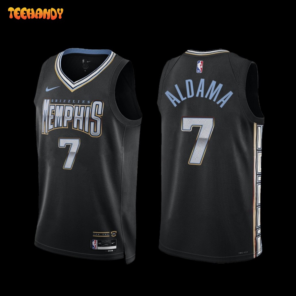 Memphis Grizzlies Santi Aldama 2022-23 City Edition Jersey Black