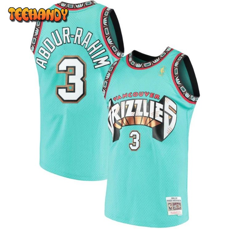 Memphis Grizzlies Shareef Abdur-Raheim Green Throwback Jersey