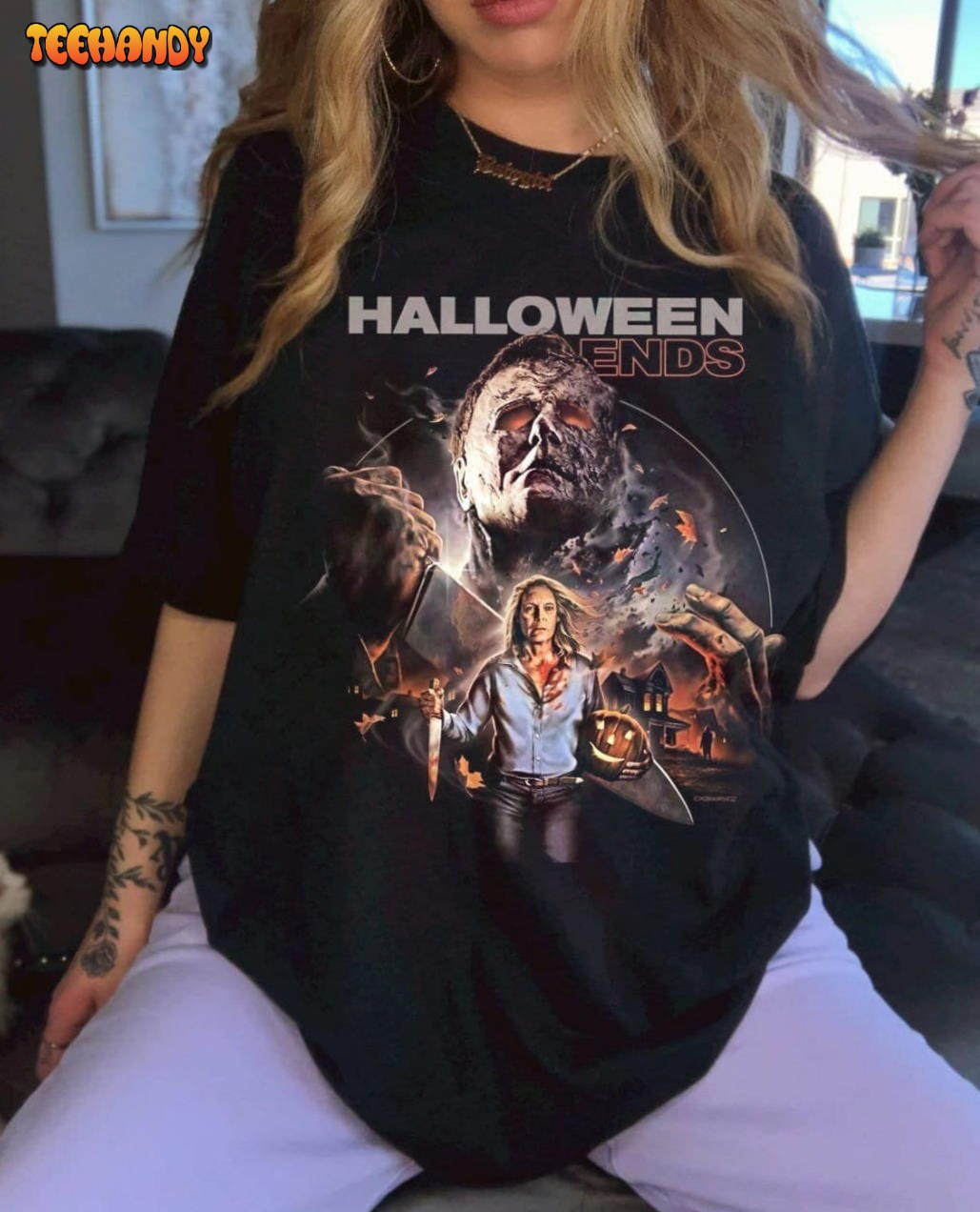 Michael Myers Halloween End Shirt, Halloween End Horror Movie Shirt