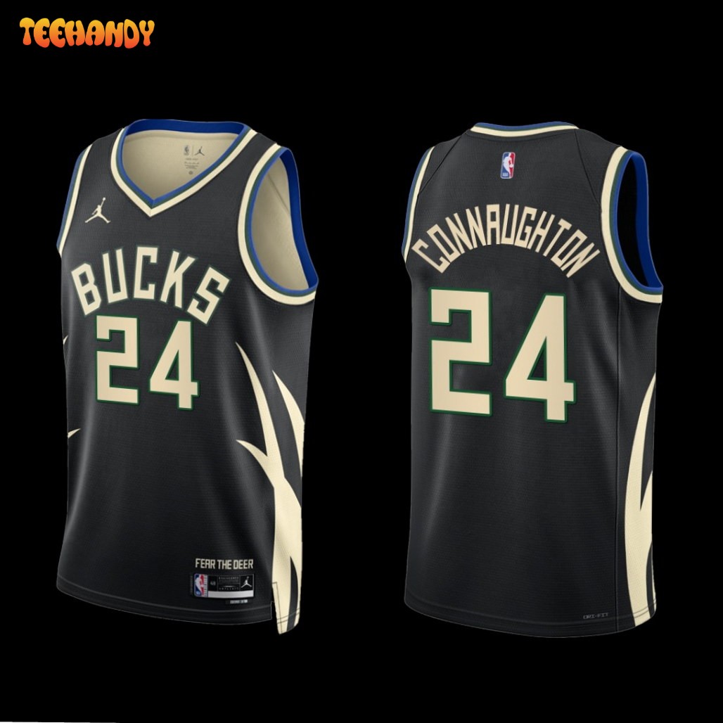 Pat Connaughton - Milwaukee Bucks - 2023 NBA Playoffs - Game-Worn Statement  Edition Jersey - Dressed, Did Not Play (DNP)