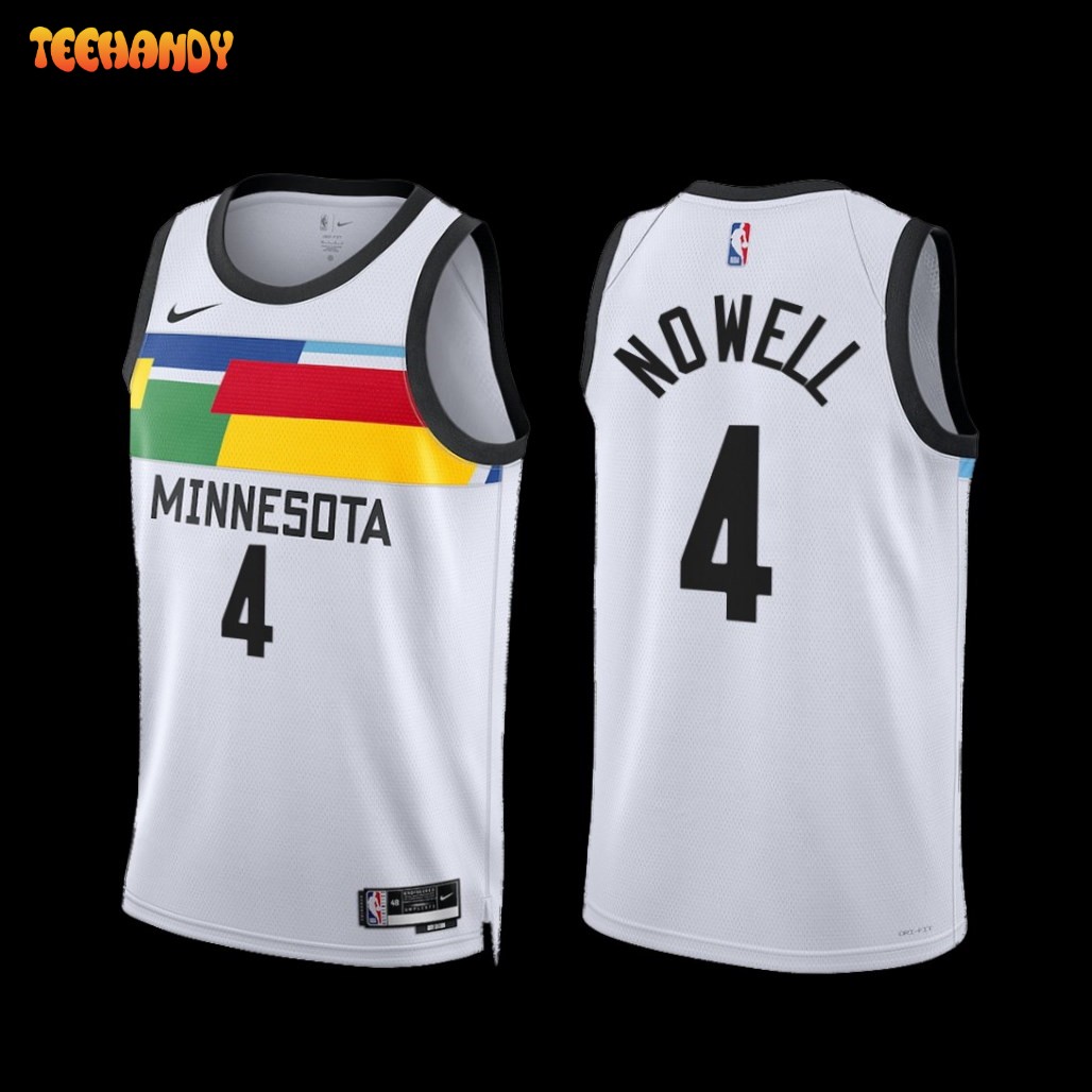 Minnesota Timberwolves Jaylen Nowell 2022-23 City Edition Jersey White