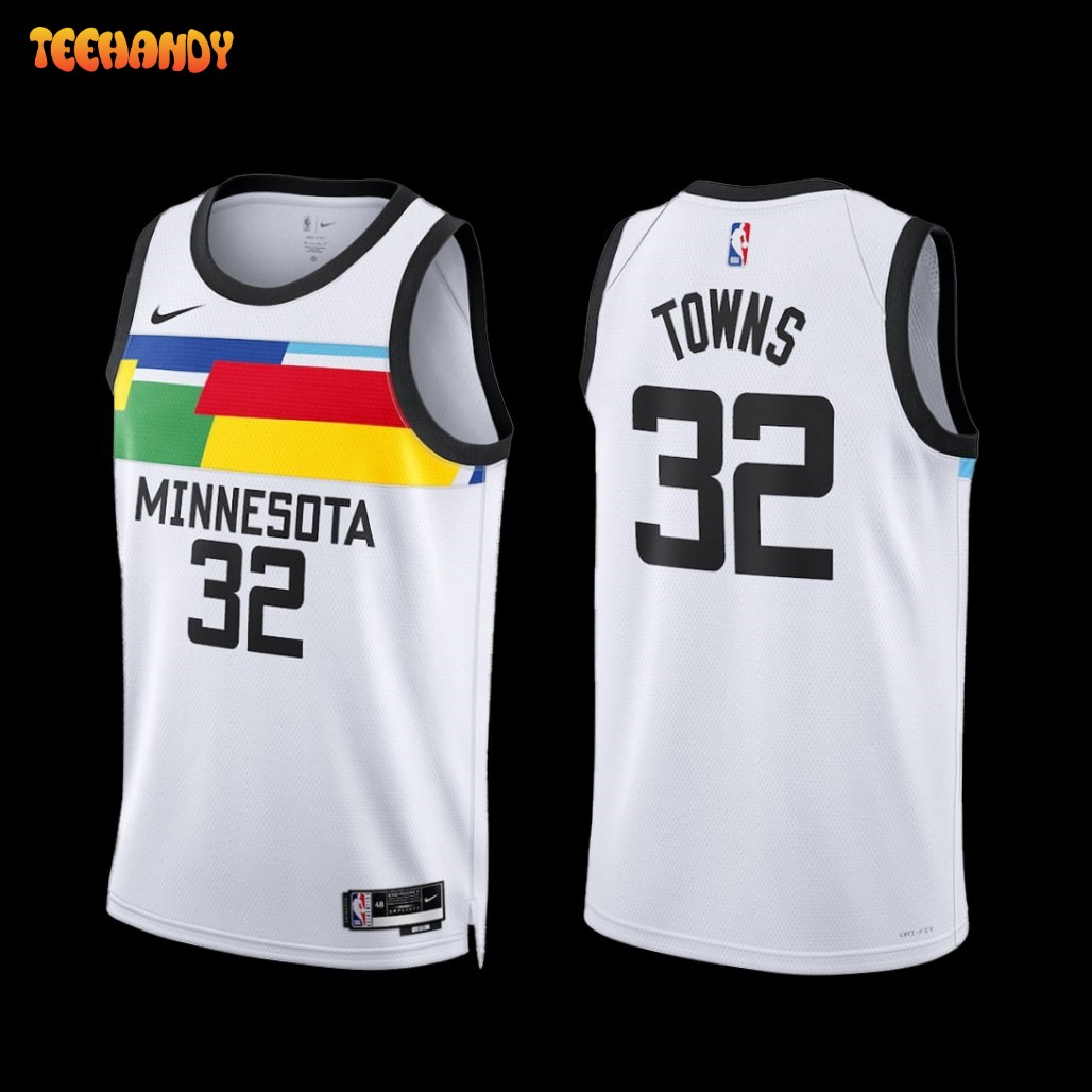 Minnesota Timberwolves Karl-Anthony Towns 2022-23 City Edition Jersey