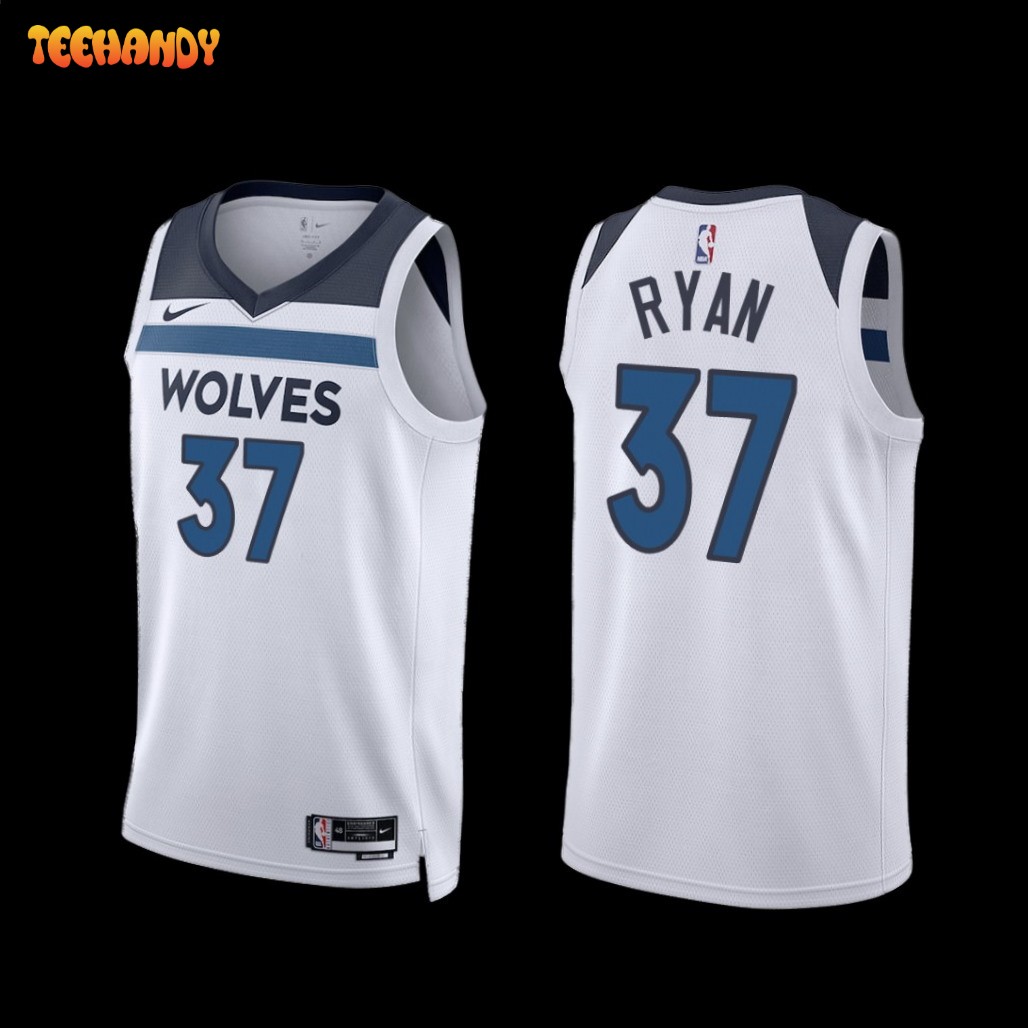 Minnesota Timberwolves Matt Ryan 2022-23 Association Edition Jersey White