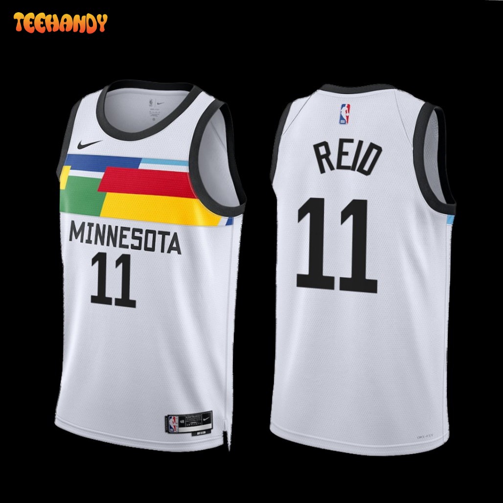 Minnesota Timberwolves Naz Reid 2022-23 City Edition Jersey White