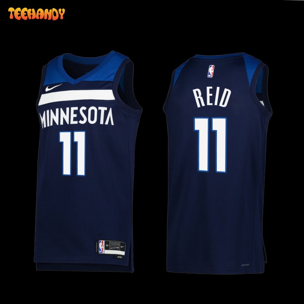 Minnesota Timberwolves Naz Reid 2022-23 Icon Edition Jersey Navy