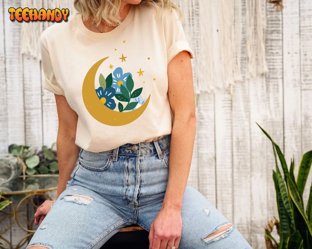 Moon Flowers Shirt -ZBoho Shirt