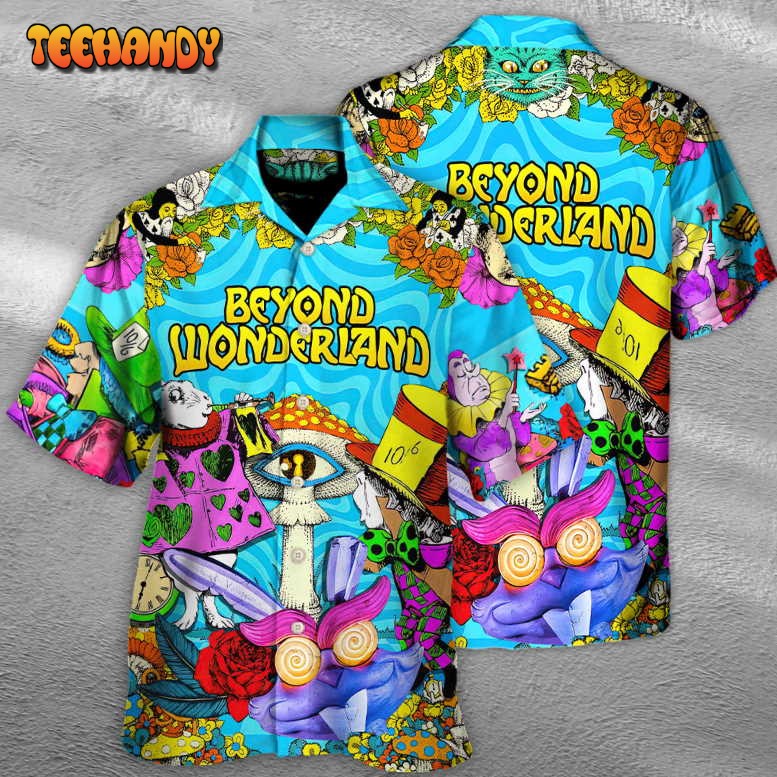 Music Event Beyond Wonderland Festival Colorful Hawaiian Shirt